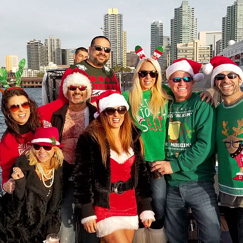 Holiday Parties on Bella Luna Yacht service
