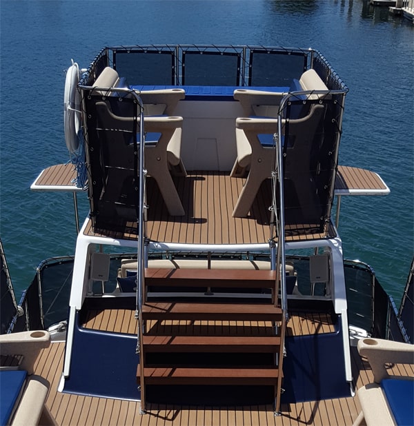 Yacht deck