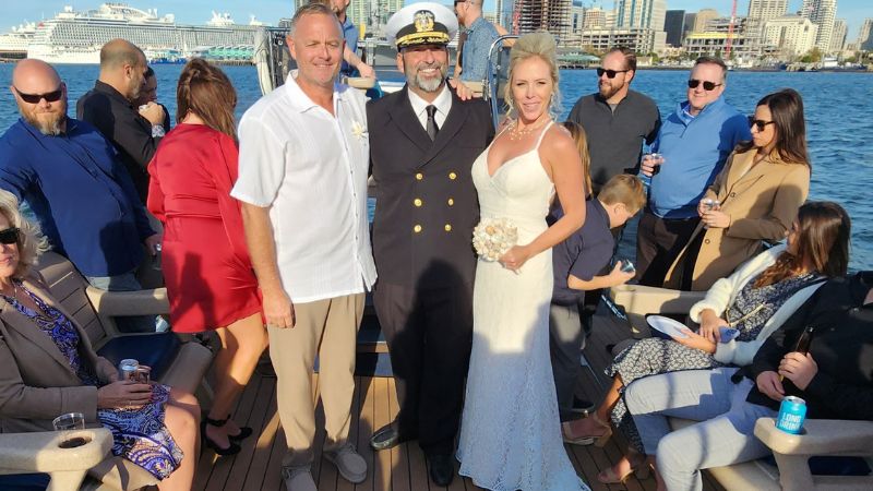 Weddings / Rehearsals / Receptions on Bella Luna Yacht image