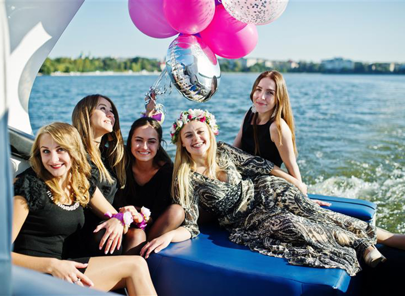 Bachelorette Party with Bad Boys on Bella Luna Yacht