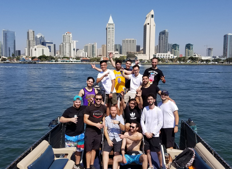 An Epic Bachelor Party on Bella Luna
