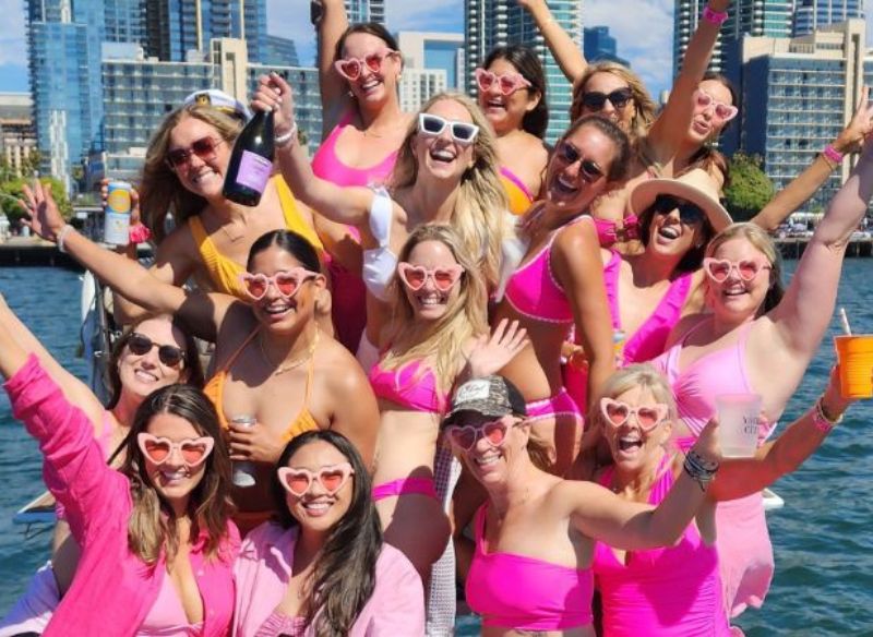 Bachelorette Party with Bad Boys on Bella Luna Yacht